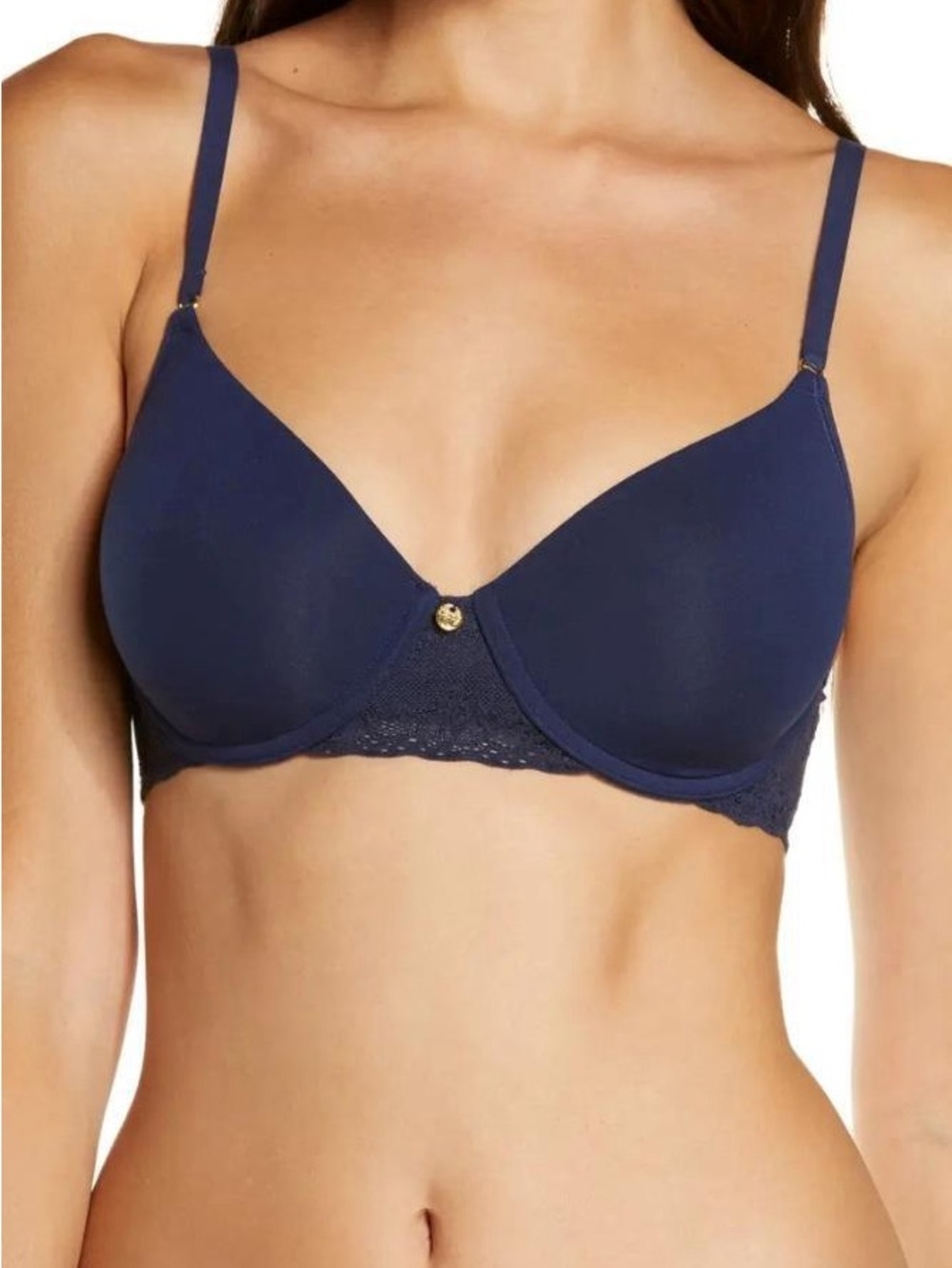Natori Bliss Perfection Contour Bra in Navy